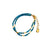 Apatite and Gold Bracelet-Bracelets-Bernd Wolf-Pistachios