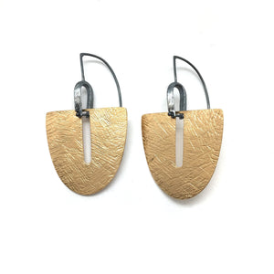 Arch Sway Earrings - Gold-Earrings-Heather Guidero-Pistachios