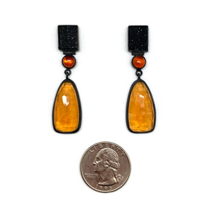 Autumn Earrings-Earrings-Daphne Krinos-Pistachios