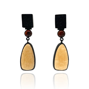 Autumn Earrings-Earrings-Daphne Krinos-Pistachios