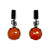 Autumn Pixel Earrings-Earrings-Daphne Krinos-Pistachios