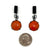 Autumn Pixel Earrings-Earrings-Daphne Krinos-Pistachios