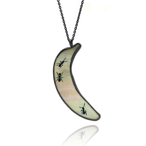 Banana Pendant-Necklaces-Kelly Jean Conroy-Pistachios