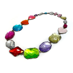 Big Gem Necklace-Necklaces-Nikki Couppee-Pistachios