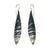 Black & White Splash Earrings-Earrings-Anna Krol-Pistachios