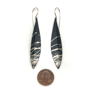 Black & White Splash Earrings-Earrings-Anna Krol-Pistachios