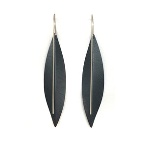 Black & White Splash Earrings-Earrings-Anna Krol-Pistachios