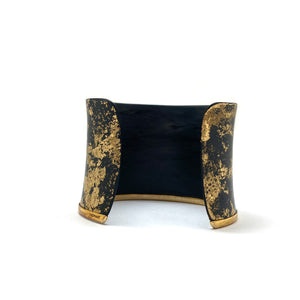 Black and Gold Carbon Cuff-Bracelets-Lu Pin-Pistachios