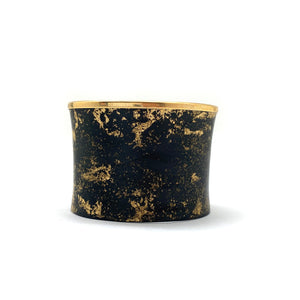 Black and Gold Carbon Cuff-Bracelets-Lu Pin-Pistachios