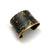 Black and Gold Carbon Cuff-Bracelets-Lu Pin-Pistachios