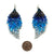 Blue Ombre Aluminum Drop Earrings-Earrings-Eunseok Han-Pistachios