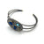 Blue Stone Cuff Bracelet-Bracelets-Joanna Gollberg-Pistachios