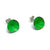 Bright Green Cone Earrings-Earrings-So Young Park-Pistachios