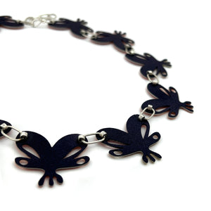 Butterfly Statement Necklace-Necklaces-Jillian Vang-Pistachios