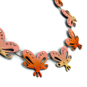 Butterfly Statement Necklace-Necklaces-Jillian Vang-Pistachios