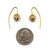 Caged CZ Earrings-Earrings-Arek Wolski-Pistachios