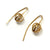 Caged CZ Earrings-Earrings-Arek Wolski-Pistachios