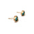 Captured Turquoise Studs-Earrings-Hilary Finck-Pistachios