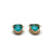 Captured Turquoise Studs-Earrings-Hilary Finck-Pistachios