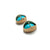 Captured Turquoise Studs-Earrings-Hilary Finck-Pistachios