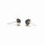 Carved Studs - Tourmalated Quartz-Earrings-Heather Guidero-Pistachios