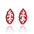 Cassandra Prinzi - Busy Inside Out Earrings-Earrings-Wearing Red: Ignite the Fire-Pistachios