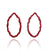 Cassandra Prinzi - Inside Out Earrings-Earrings-Wearing Red: Ignite the Fire-Pistachios