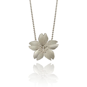 Cherry Blossom Necklace-Necklaces-Huiyu Chiu-Pistachios