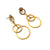 Circle Bunches Earrings - Yellow Gold Vermeil-Earrings-Heather Guidero-Pistachios