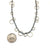 Circle Bunches Necklace - Short-Necklaces-Heather Guidero-Pistachios