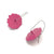 Coreopsis Flower Patch Earrings - Deep Pink-Earrings-Jess Dare-Pistachios