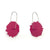 Coreopsis Flower Patch Earrings - Deep Pink-Earrings-Jess Dare-Pistachios