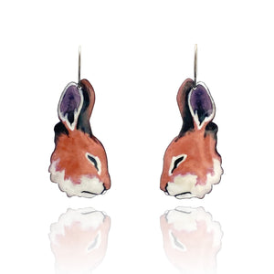 Cottontail Earrings-Earrings-Meghan Schmiedel-Pistachios