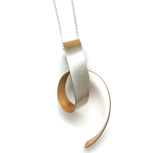 Curlicue Pendant-Necklaces-Aleksandra Przybysz-Pistachios