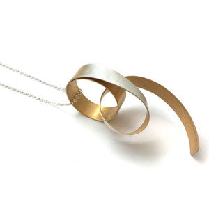 Curlicue Pendant-Necklaces-Aleksandra Przybysz-Pistachios