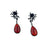 Daphne Krinos - Carnelian and Diamond Earrings-Earrings-Wearing Red: Ignite the Fire-Pistachios