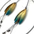 Dark Ombré Leaf Earrings-Earrings-Marcin Tyminski-Pistachios