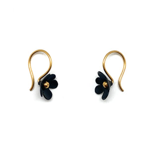 Delicate Flower Drops-Earrings-Anna Krol-Pistachios