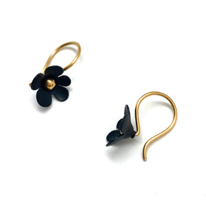 Delicate Flower Drops-Earrings-Anna Krol-Pistachios