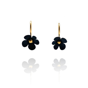 Delicate Flower Drops-Earrings-Anna Krol-Pistachios