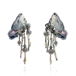 Dew Drop Mice Earrings-Earrings-Meghan Schmiedel-Pistachios