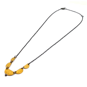 Diamond Drop Gold Necklace-Necklaces-Austin Titus-Pistachios