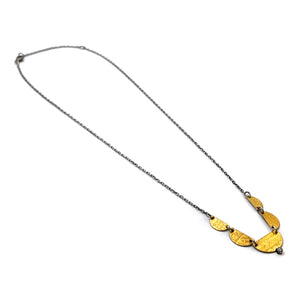 Diamond Drop Gold Necklace-Necklaces-Austin Titus-Pistachios