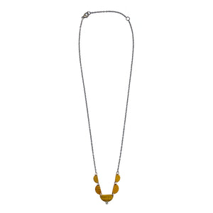 Diamond Drop Gold Necklace-Necklaces-Austin Titus-Pistachios