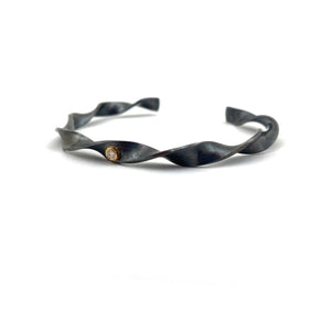 Diamond Twist Bracelet-Bracelets-Karin Jacobson-Pistachios