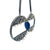 Dual Circle Lapis Necklace-Necklaces-So Young Park-Pistachios