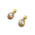 Elegant Pear Drop Earrings-Earrings-Bernd Wolf-Pistachios