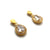 Elegant Pear Drop Earrings-Earrings-Bernd Wolf-Pistachios