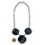 Etched Black Jasper Necklace-Necklaces-Kelly Jean Conroy-Pistachios