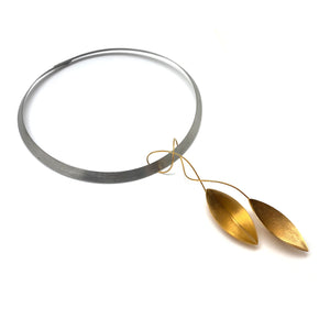 Falling Leaves Necklace-Necklaces-Arek Wolski-Pistachios